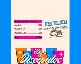 JW Regalo para los Precursores. Envoltura de chocolate