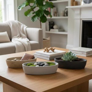 Petit bol à fruits en béton | Bol décoratif | Bol