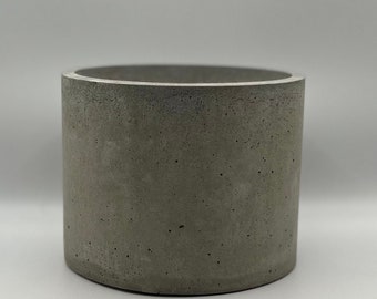 Concrete flower pot | Planter | Handmade | Round flower pot