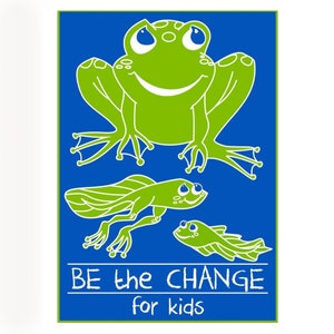 Soyez les cartes de changement pour les enfants