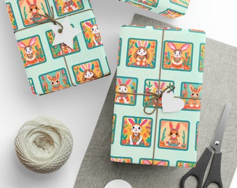 Carta da regalo pasquale Boho Bunny, carta da regalo Boho Bunny, carta da regalo Coniglio, carta da regalo Boho, carta da regalo primaverile