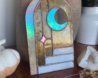 Celestial moon stained glass *PATTERN*