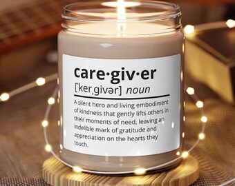 Candela profumata alla soia Caregiver Definition, 9oz