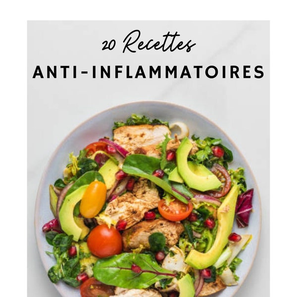 Anti-inflammatory recipe ebook