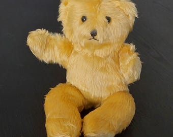 Vintage Teddy Bear Hand Puppet