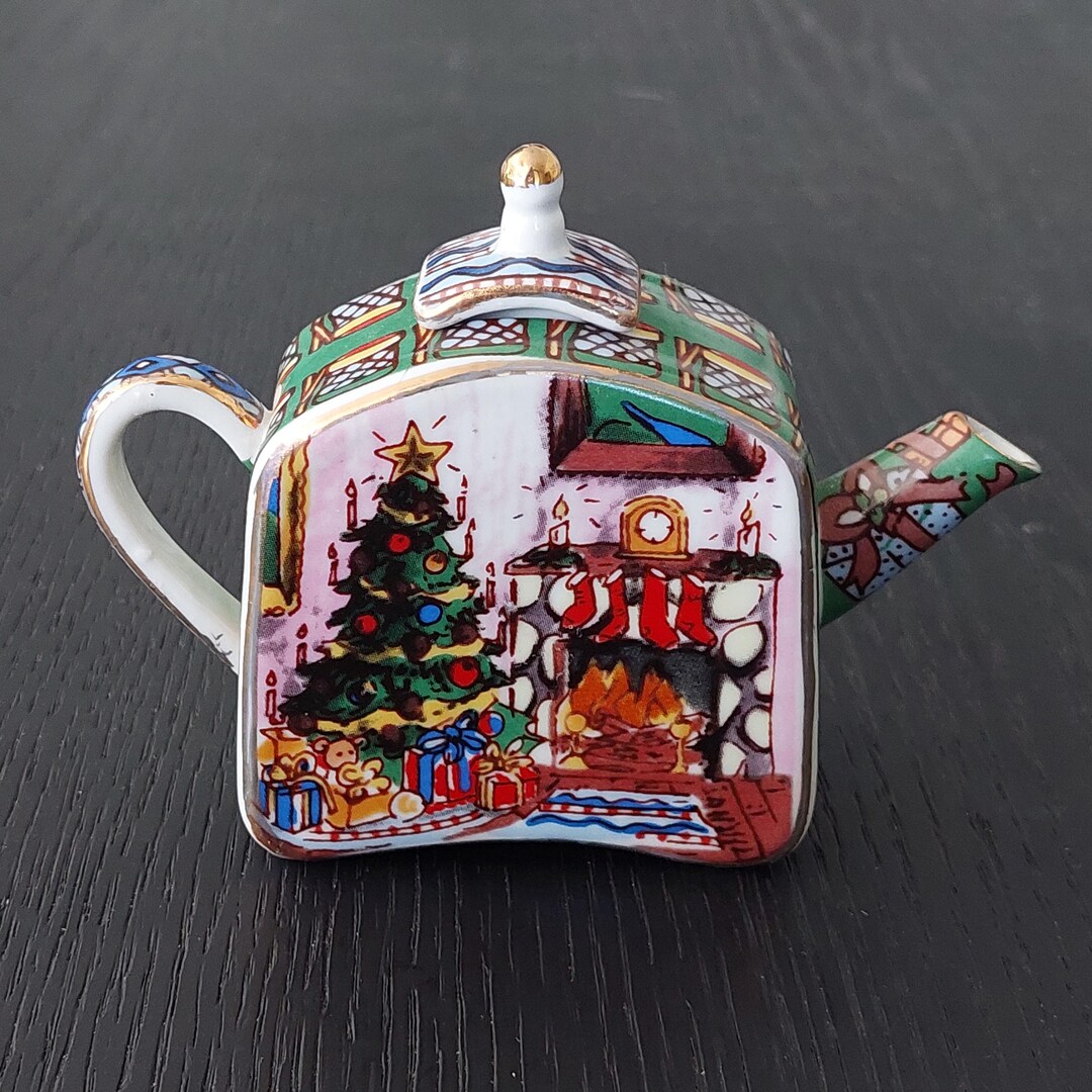 Vintage Miniature Teapot Made by Lefard From England Christmas ...