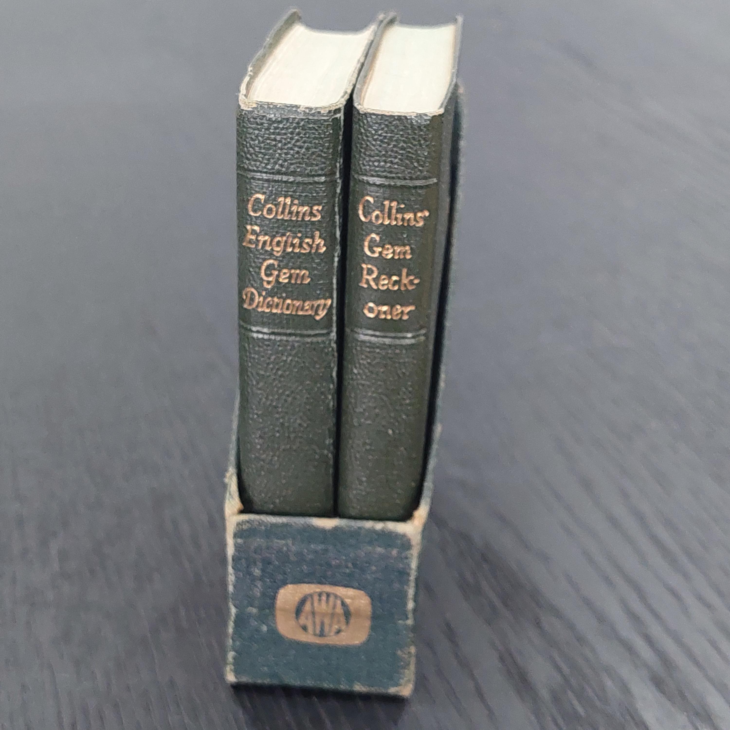 【希少】【絶版】Collins Gem 西英・英西辞典 ポケットサイズ Collins Gem English Dictionary - Etsy