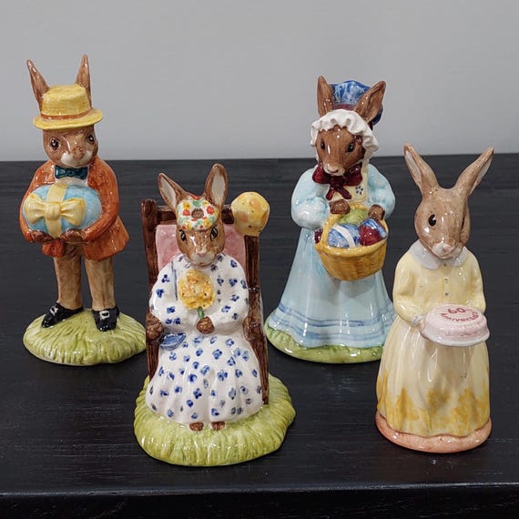 ヴィンテージ ロイヤルドルトン バニーキンズ フィギュア - Etsy 日本