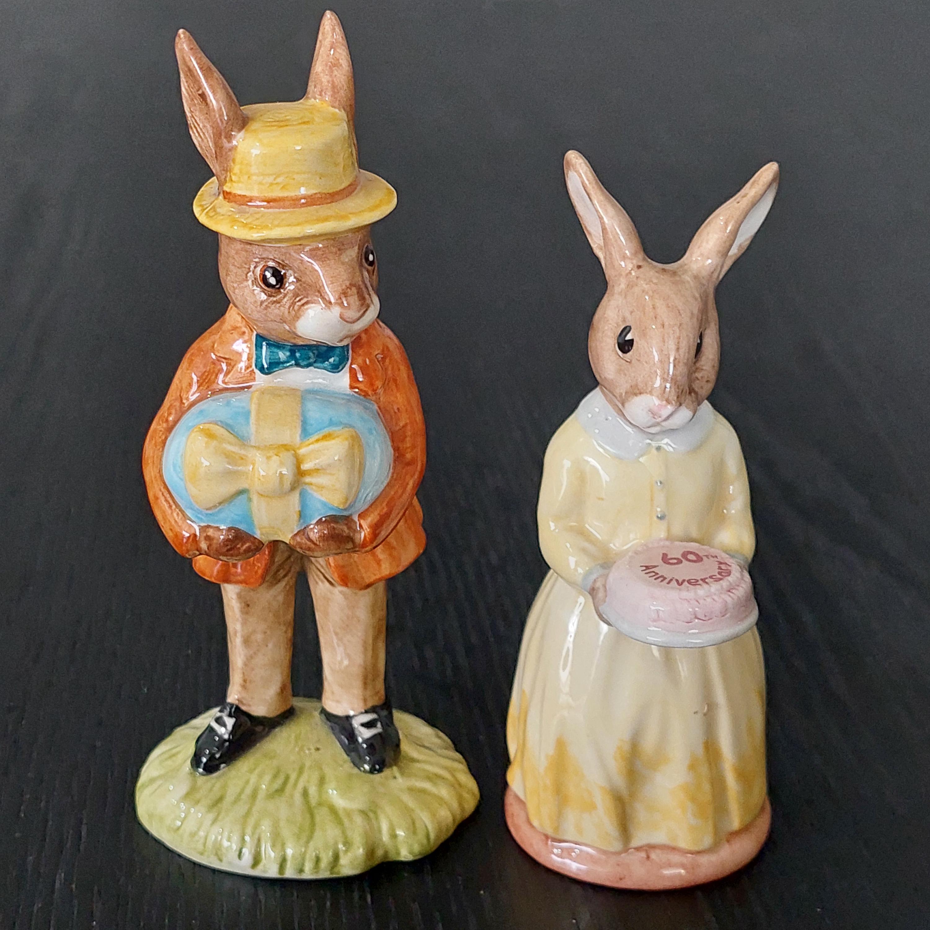 Vintage Royal Doulton Bunnykins Figurines - Etsy