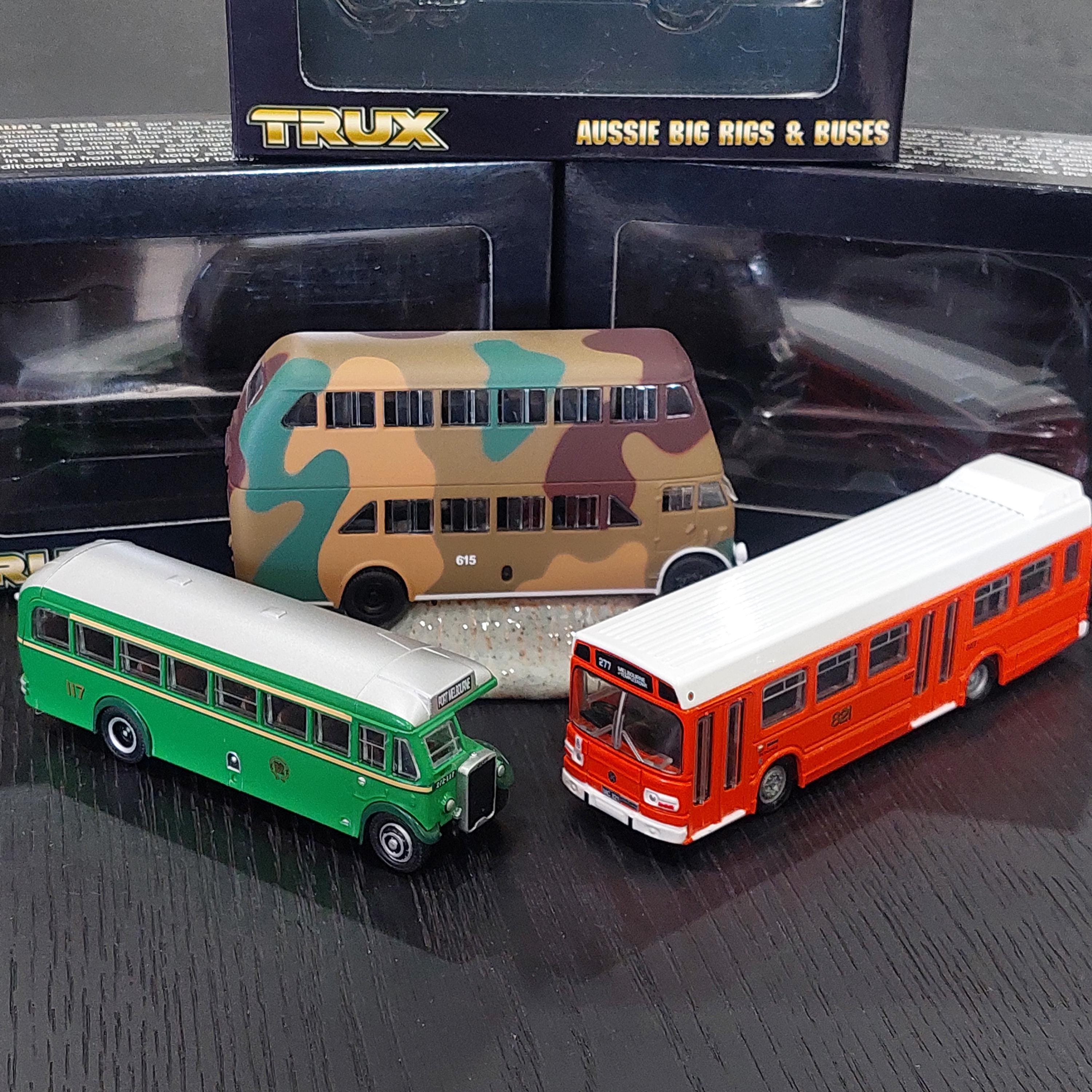 Vintage Trux Double and Single Decker Buses Diecast Models 1:76 - Etsy