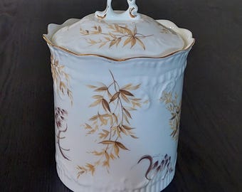 Vintage Bone China Lidded jar, made in England