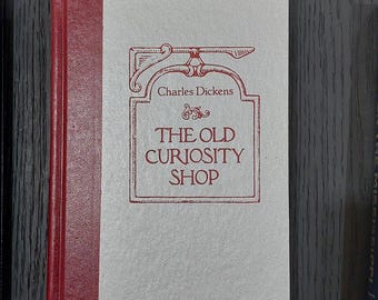 Vintage 1980s "The Old Curiosity Shop' by Charles Dickens.