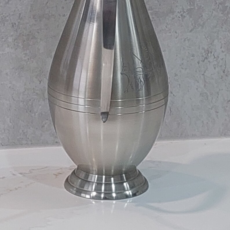 Penang Pewter Pitcher Made in Malaysia Etsy UK