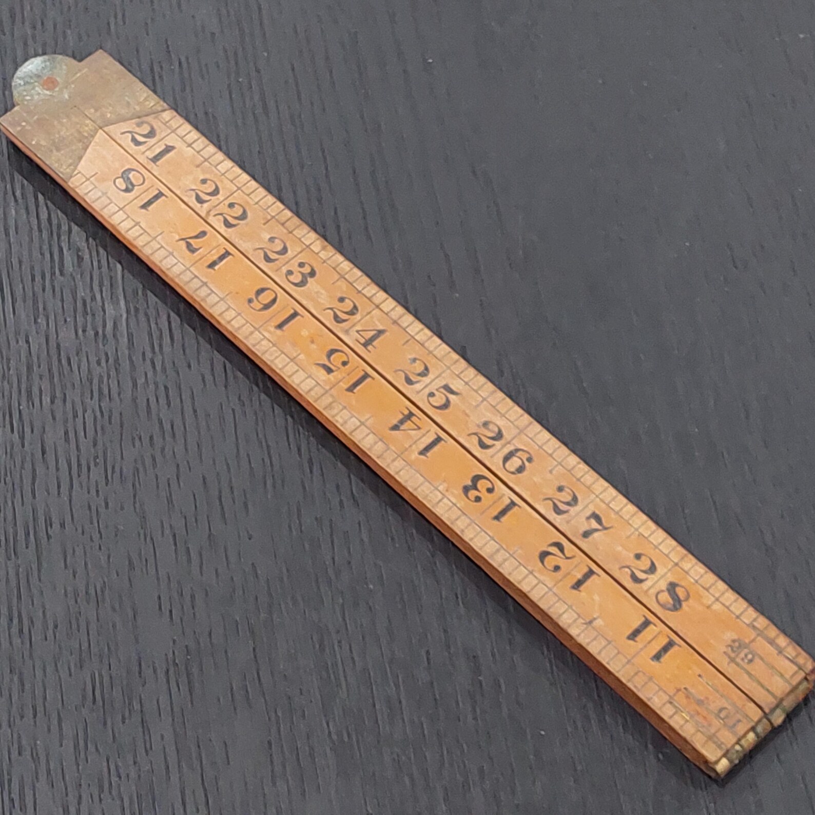 Vintage Timber and Brass Folding Rulers, Two Axe and 102 Dutch - Etsy