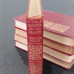 Antique 1903 Book &quot;The Cloister and the Hearth&quot; by Charles Reade, Rare Book
