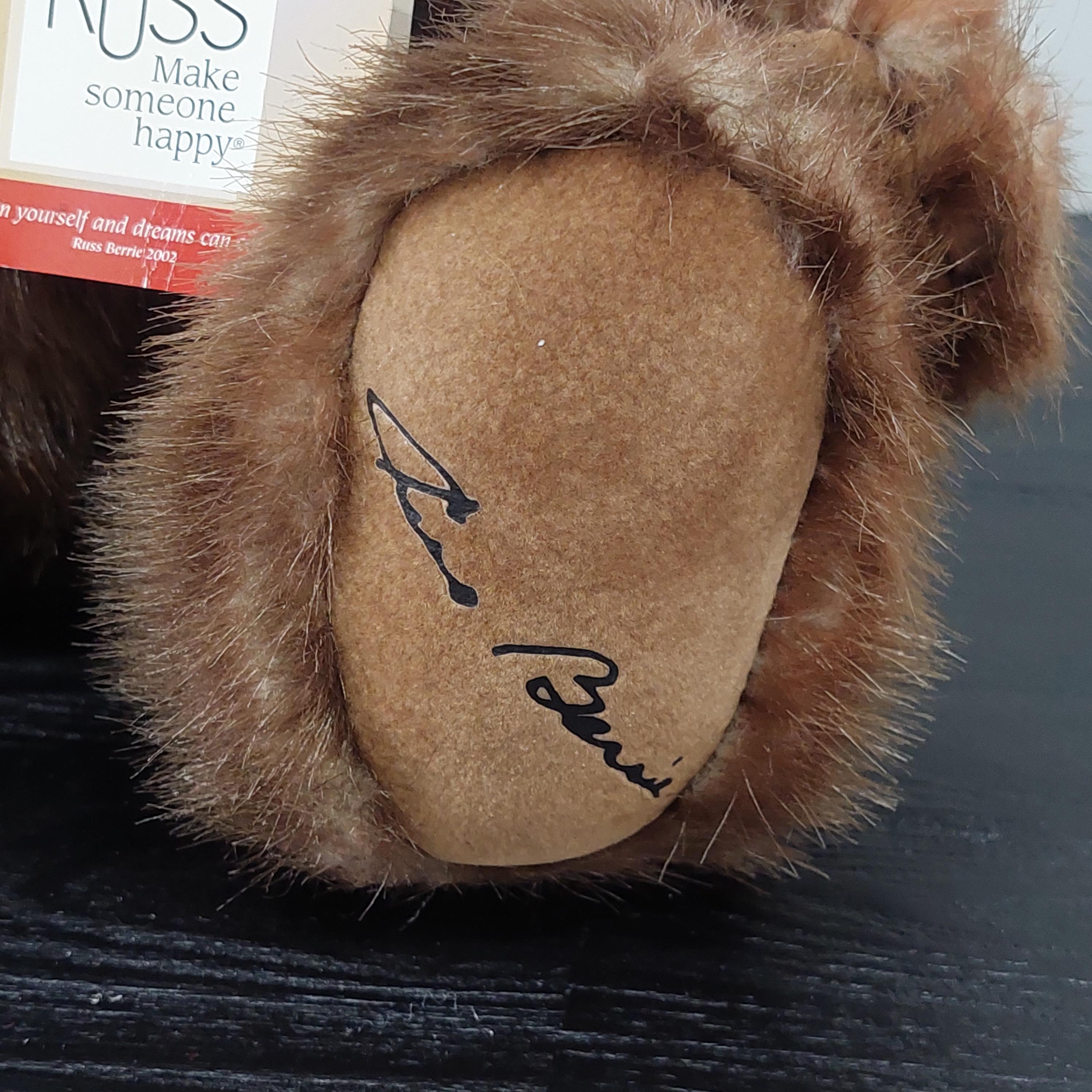 Vintage Limited Edition Russ Berrie 10th Anniversary Teddy Bear - Etsy