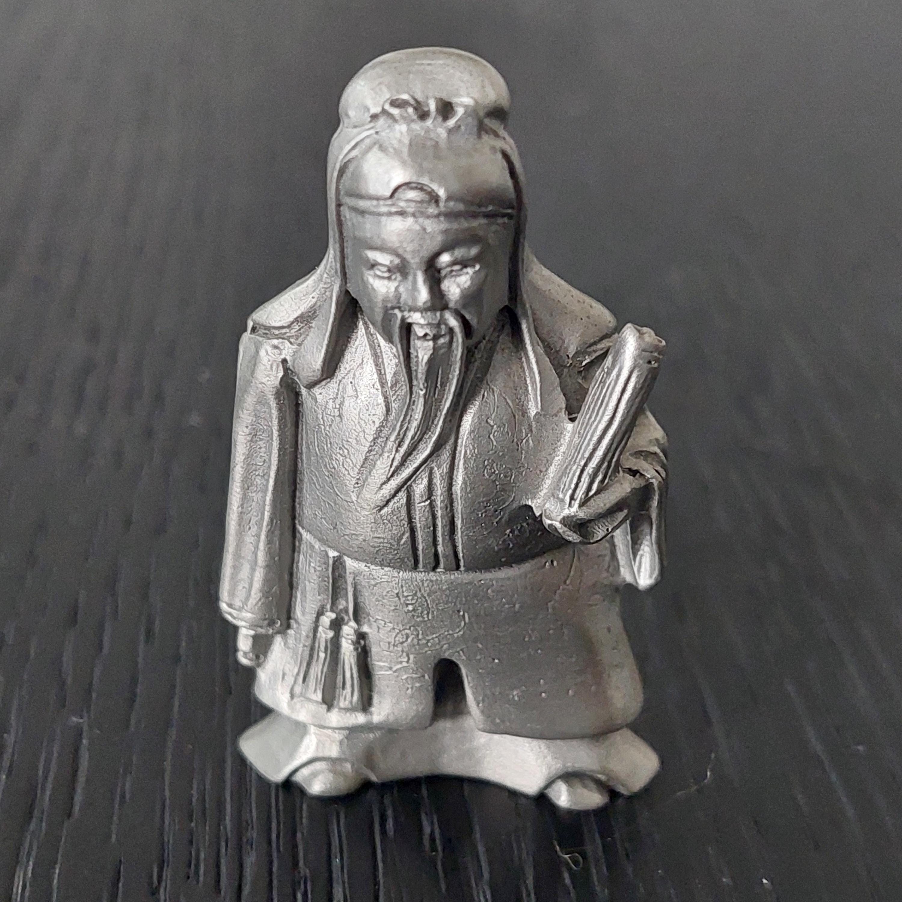Vintage Selwin Pewter Miniature Chinese Deities: Fu Lu Shou Set - Etsy