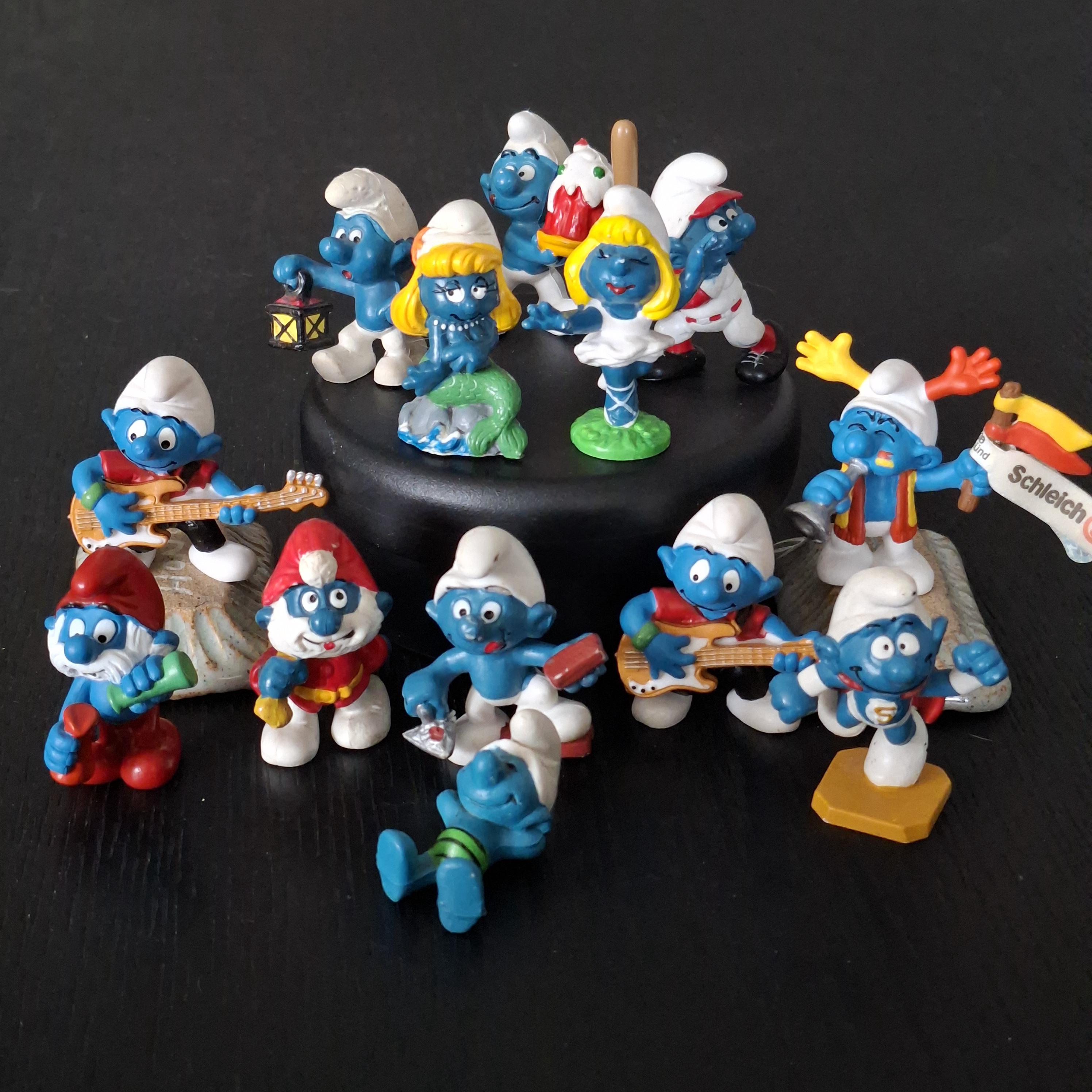 1980s smurf figurine - Etsy 日本