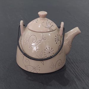 Vintage Teapot, Japanese Style Decorative Porcelain, 750mls,