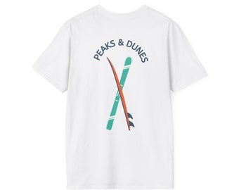 Peaks and Dunes Logo Unisex Softstyle Tee