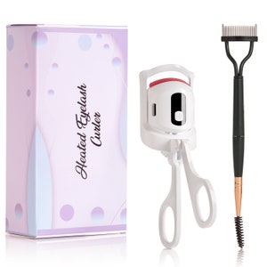 Heated Eyelash Curler | Rechargeable | Eyelash Comb Included - Tabizon