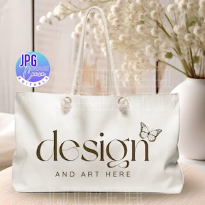 Weekender Bag Mockup, Printify Weekender Bag Mockup,  Tote Bag Mockup, Canvas Bag Mockup , Boho  Weekender Bag Mockup