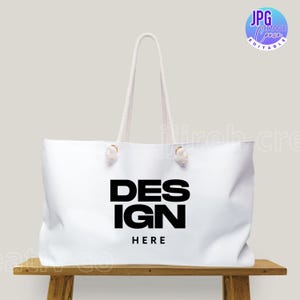 Weekender Bag Mockup, Printify Weekender Bag Mockup,  Tote Bag Mockup, Canvas Bag Mockup , Boho  Weekender Bag Mockup