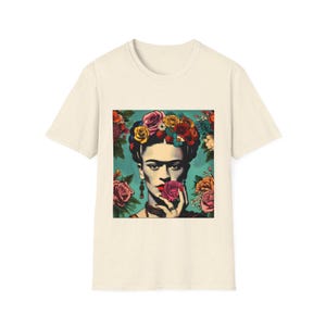 Mexican Frida Khalo Shirt, Mexican Women T-shirt, Christmas Gift for her, Mexican Pride Shirt, Camiseta Mexicana, Regalo para Mujer Natural