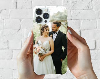 Op maat gemaakt telefoonhoesje voor iPhone, aanpassen met je foto IPhone 16, IPhone 16 Pro, IPhone !5 Plus, IPhone 16 Pro Max, IPhone XR, IPhone XS