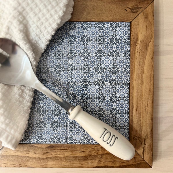 Ceramic Tile Trivet Etsy