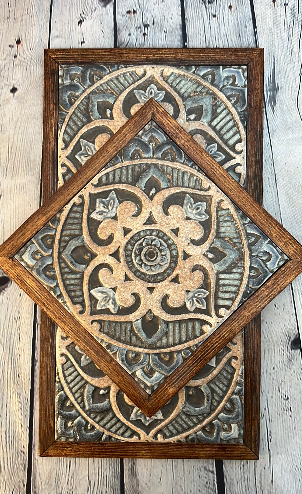 Vintage Tile Trivet - Etsy