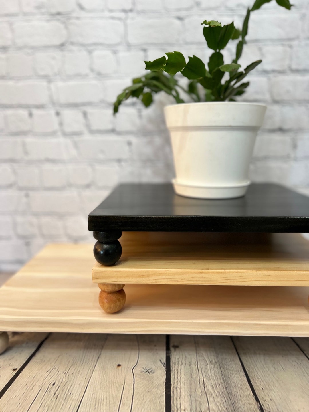 Wood Table Riser, Rustic Riser, Farmhouse Vintage, Home Decor ...