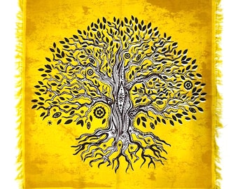 Tree of Life Altar Table Cloth Tarot Alter for Cards Reading Witchcraft Witchery Supplies Celestical Place Home Napkin Divination Wiccan with Fringes Tree of Life Altar Table Cloth Tarot Alter for Cards Reading Witchcraft Witchery Supplies Celestical Place Home Napkin Divination Wiccan with Fringes