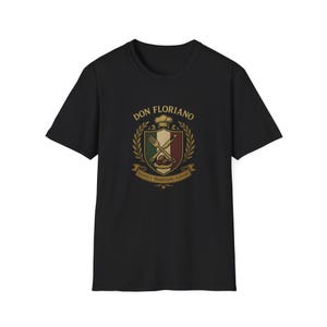 Camiseta Don Floriano Team Meatballs, camiseta para amantes da comida italiana, camiseta engraçada de chef, presente para amantes da gastronomia, roupa de cozinha
