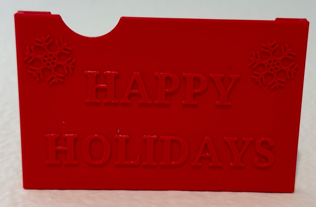 Holiday Hector Card Holder