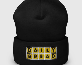 Daily Bread Waffle House Embroidered Beanie | Red Rocks Bread Rocks Denver Daily Bread Merch