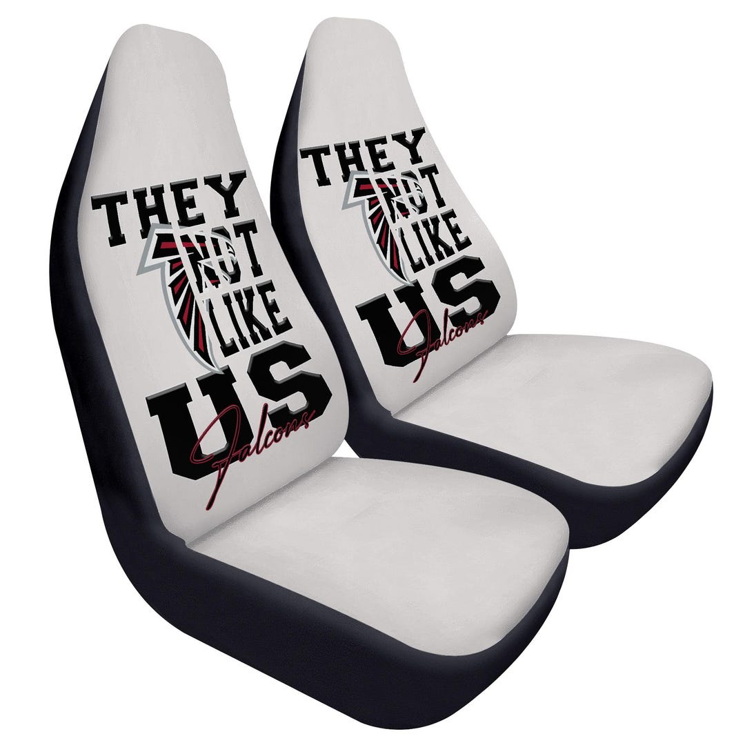 Falcons Microfiber Car Seat Covers 2pcs Etsy