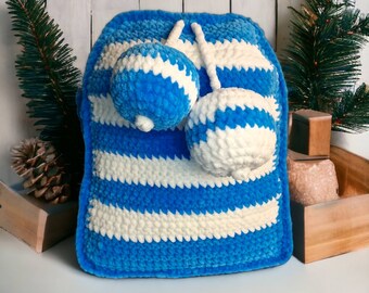 Crochet Backpack, Cotton Backpack, Backpack Handmade, Gift for Kid, Backpack for son, Backpack for boy, Made in Ukraine