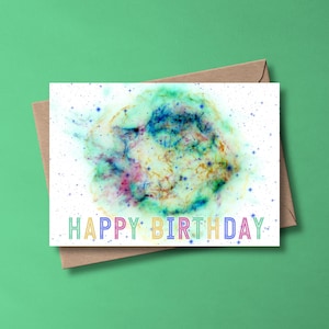 Cassiopeia Celestial Birthday cards | Pack of 10 | Geeky STEM Space Cards | 6x4 with Envelope