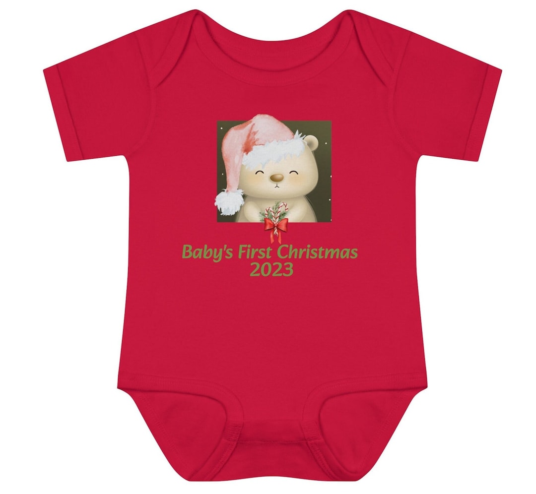 Babys First Christmas First Christmas Jammies Infant Etsy