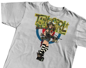 Tank Girl Military Logo T-Shirt