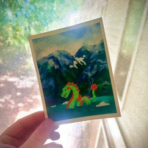 Sea Serpent Print