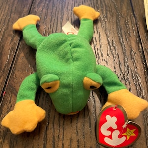 Teenie Beanie Babies ty Smoochy Żaba