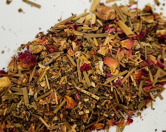 Mezcla de té Eneagrama 3: Manzana, rosa y limoncillo (hojas sueltas, 28 g)
