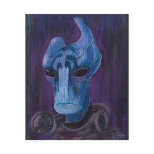 Mordin Solus Acrylic Painting Print