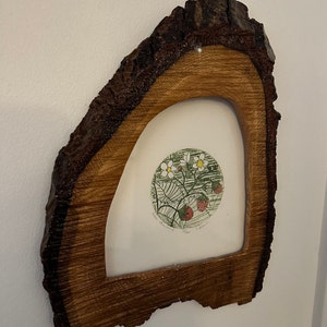 Handmade custom wooden picture frame, made to order
