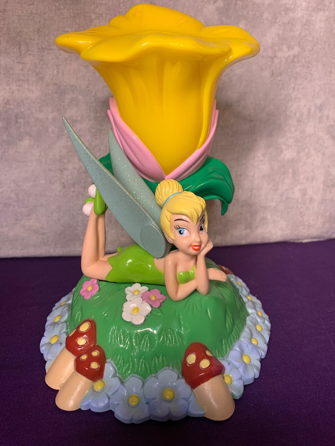 Tinkerbell Night Light Collectible Etsy