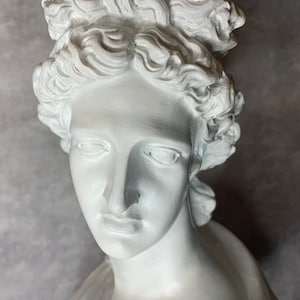Apollo Plaster Bust Vintage