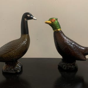 Collectible 70&#39;s Avon Bird Aftershave Decanters—Selling Separately