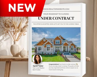 Under Contract Seller Guide | Realtor Canva Template (Editable)